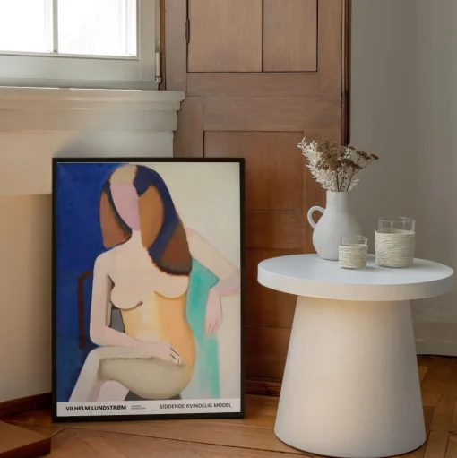 Peléton Siddende Kvindelig Model, 1952 70x100 Plakat