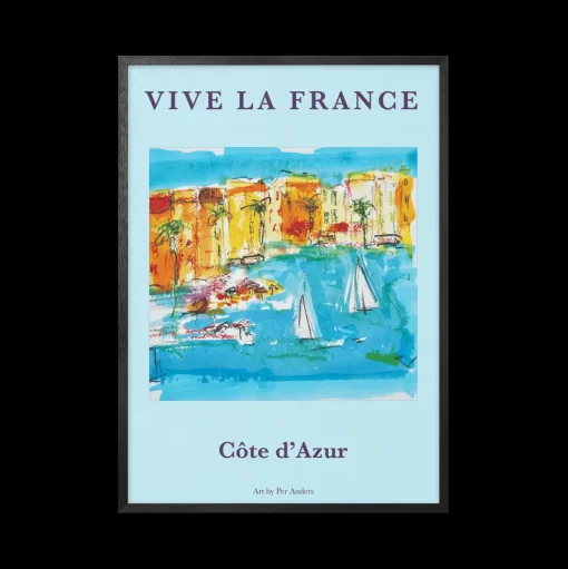Peléton Vive La France 70x100 Plakat