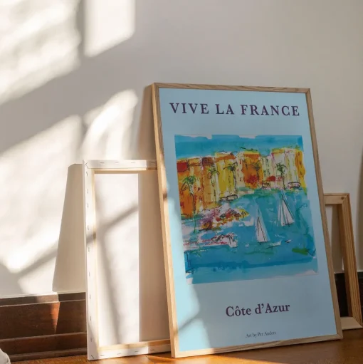 Peléton Vive La France 70x100 Plakat