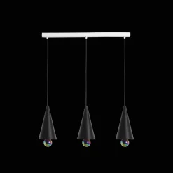 Petite Friture CHERRY LED Pendel System Lineár 3 Stk. Lille Sort