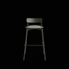Petite Friture FROMME Barstol H75 Glass Green