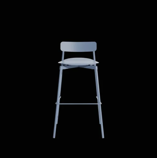 Petite Friture FROMME Barstol H75 Pigeon Blue