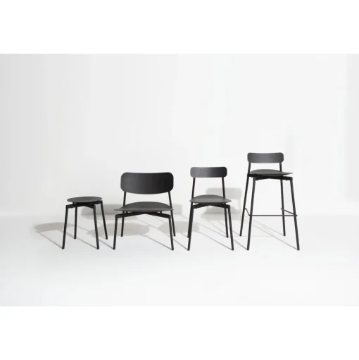 Petite Friture FROMME Barstol H65 Sort