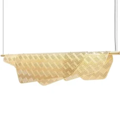 Petite Friture MEDITERRANEA 100 CM Dámpbar Pendel Børstet Messing