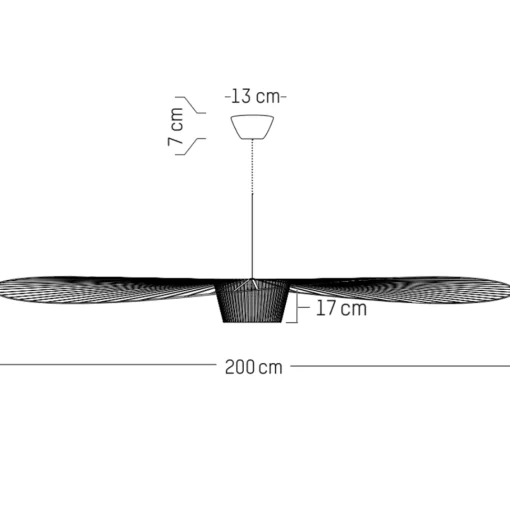 Petite Friture VERTIGO Stor Pendel Kobber
