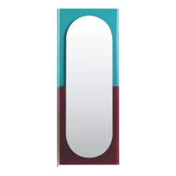 Petite Friture Wander Spejl 67x176 Emerald/Kirsebár