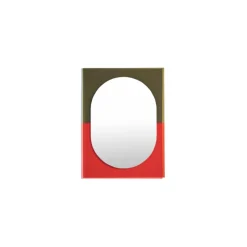 Petite Friture Wander Spejl 67x90 Vermilion/Khaki