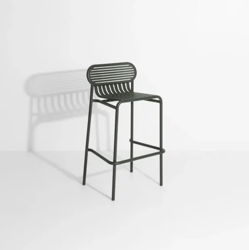 Petite Friture WEEK-END Barstol H80 Glas Grøn