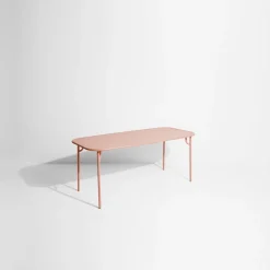 Petite Friture WEEK-END Rektangulárt Bord Blush