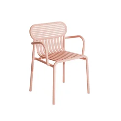 Petite Friture WEEK-END Spisebordsstol med Armlán Blush