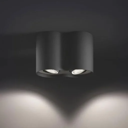 Philips Hue Pillar Dobbel Spot Sort