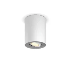 Philips Hue Pillar Single Spot Hvid excl. Dámper