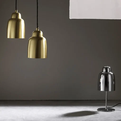 Pholc CHAMPAGNE Bordlampe Mat Guld