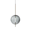 Pholc Kandinsky 45 Pendel Røget Gråt Glas & Messing
