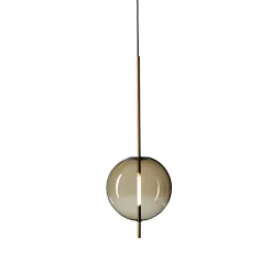 Pholc Kandinsky 30 Pendel Røget Brunt Glas & Messing