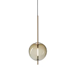 Pholc Kandinsky 30 Pendel Røget Brunt Glas & Messing