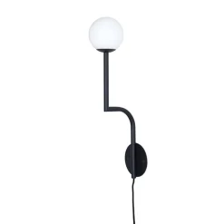 Pholc MOBIL 46 Váglampe Sort/Opal Hardwired