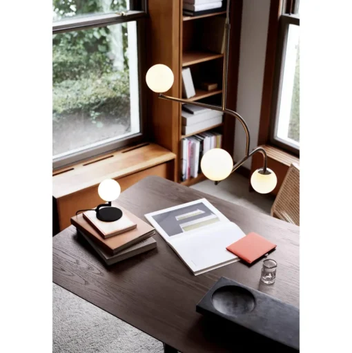 Pholc MOBIL Bordlampe Sort/Opal