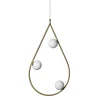 Pholc PEARLS 80 Pendel Messing/Blank Opal