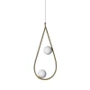 Pholc PEARLS 65 Pendel Messing/Blank Opal