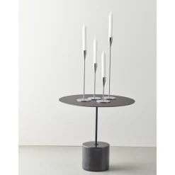 Piet Hein Jupiter Lysestage 29 cm Rustfri Stål