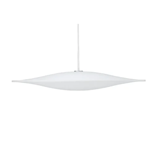 Piet Hein Sinus 550P Pendel Opal med Hvid Tekstil Ledning
