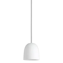 Piet Hein Super 90 Pendel Opal med Hvid Ledning