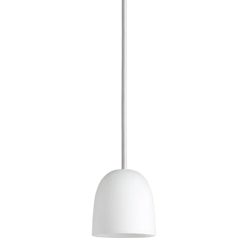 Piet Hein Super 90 Pendel Opal med Hvid Ledning