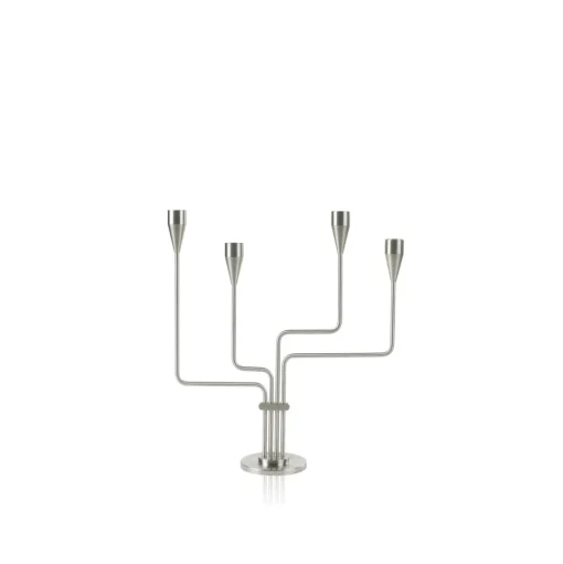 Piet Hein Sydkorset Lysestage H38 cm Rustfrit Stål