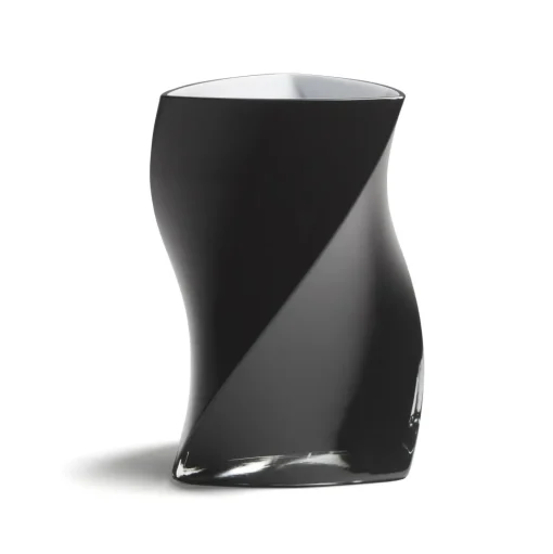 Piet Hein Twister Vase 24 cm Sort