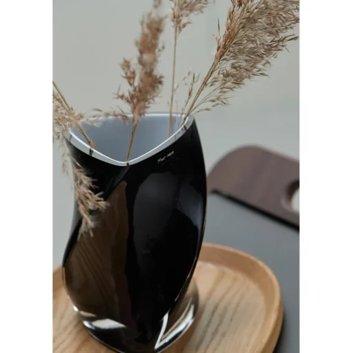 Piet Hein Twister Vase 24 cm Sort