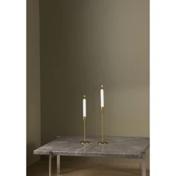 Piet Hein Venus + Jupiter MAXI Lysestage Messing