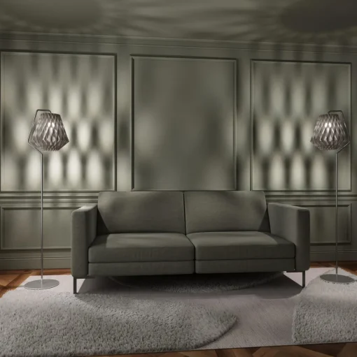 Pilke Signature 28 Gulvlampe Hvid