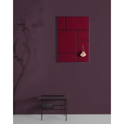 Please Wait to be Seated Nouveau Pin Opslagstavle Stor Navy Blue/Rouge Noir
