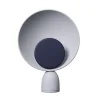 Please Wait to be Seated Blooper Table Lamp Navy Blue Dimmer