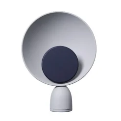 Please Wait to be Seated Blooper Table Lamp Navy Blue Dimmer