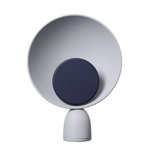 Please Wait to be Seated Blooper Table Lamp Navy Blue Dimmer