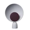 Please Wait to be Seated Blooper Table Lamp Purple Dimmer