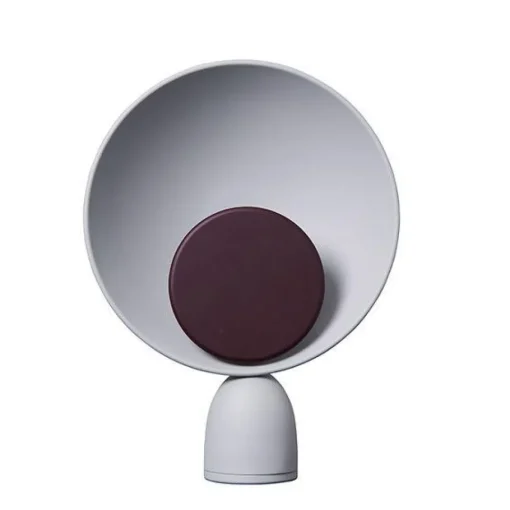 Please Wait to be Seated Blooper Table Lamp Purple Dimmer