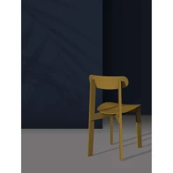 Please Wait to be Seated Bondi Spisebordsstol Turmeric Yellow