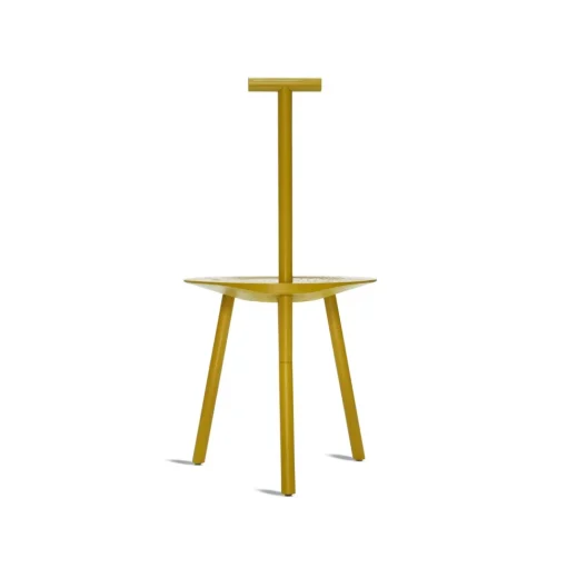Please Wait to be Seated Spade Stol Turmeric Yellow