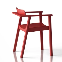Please Wait to be Seated Maiden Spisebordsstol Basque Red