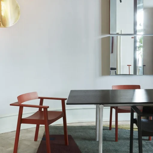 Please Wait to be Seated Maiden Spisebordsstol Basque Red