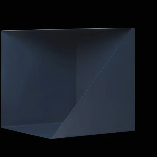 Please Wait to be Seated Wall Box Hylde Navy Blue