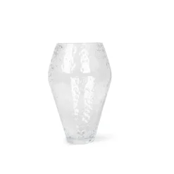 Ro Collection Crushed Glass Vase Stor Klar