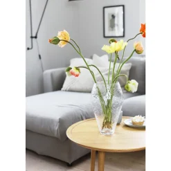 Ro Collection Crushed Glass Vase Stor Klar