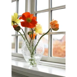 Ro Collection Crushed Glass Vase Medium Klar