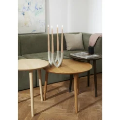 Ro Collection Dodona SofabordØ60 Røget Eg