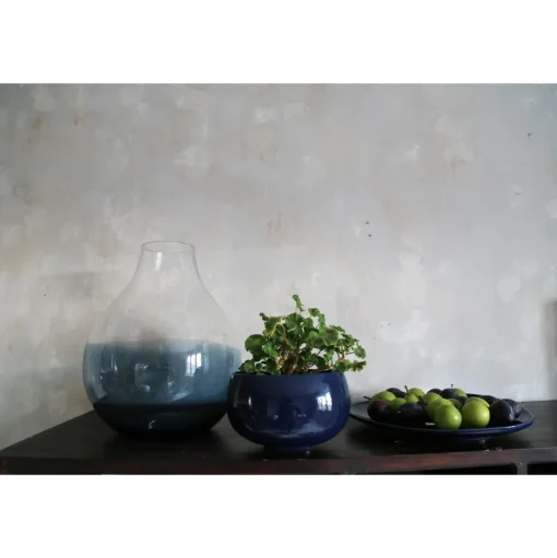 Ro Collection Flower No. 24 Vase Indigo Blå