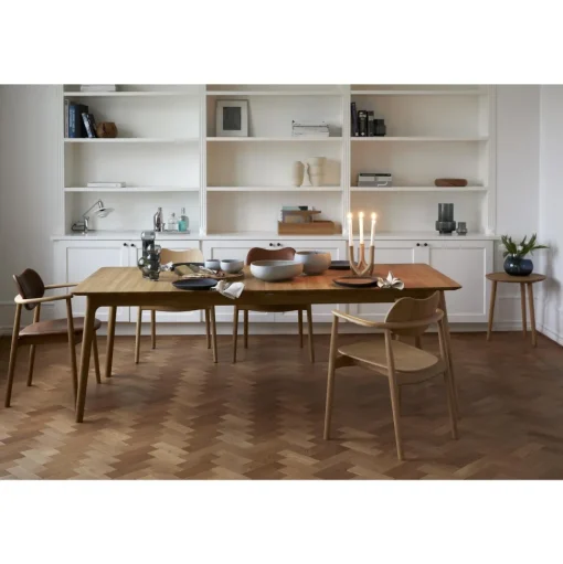 Ro Collection Salon Spisebord 220x100 Røget Eg